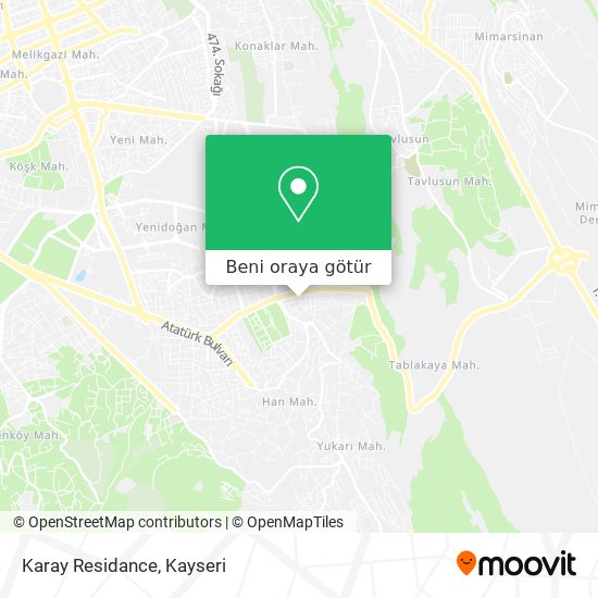 Karay Residance harita