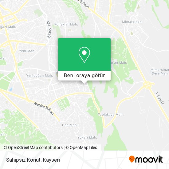 Sahipsiz Konut harita