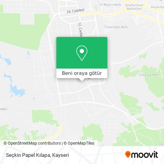 Seçkin Papel Kılapa harita