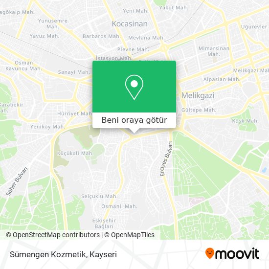 Sümengen Kozmetik harita
