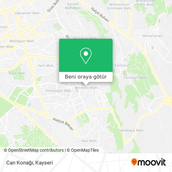 Can Konağı harita