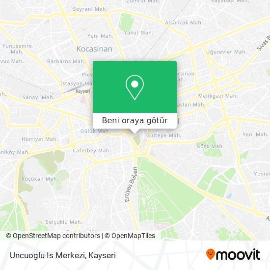 Uncuoglu Is Merkezi harita