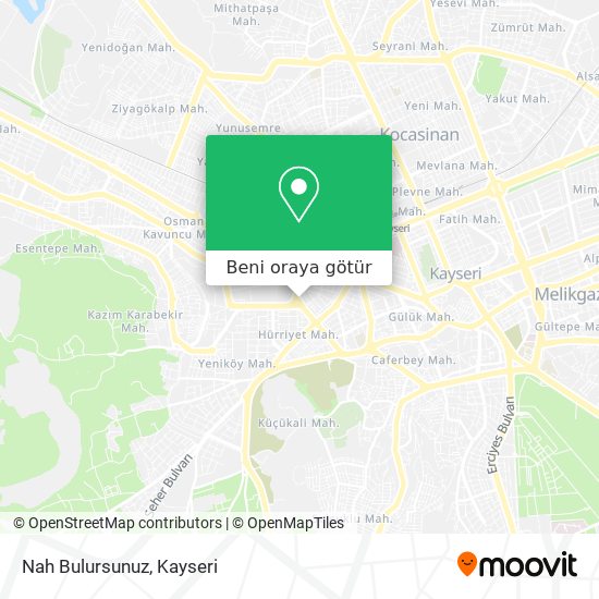 Nah Bulursunuz harita