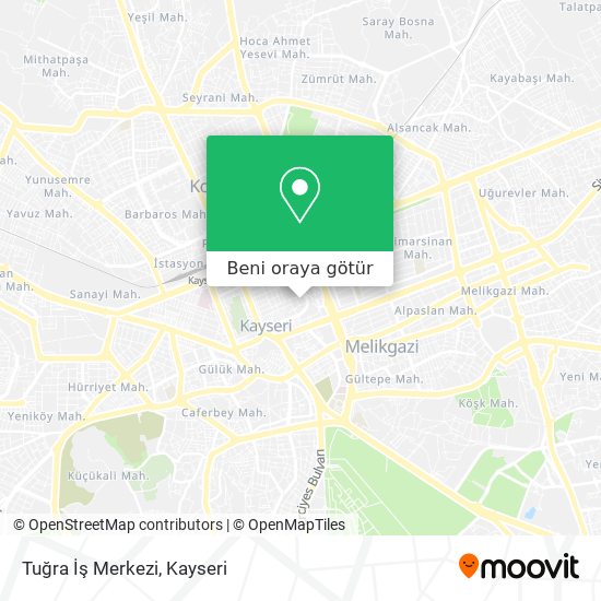Tuğra İş Merkezi harita