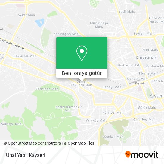 Ünal Yapı harita
