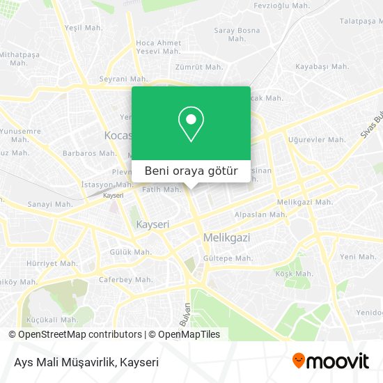 Ays Mali Müşavirlik harita