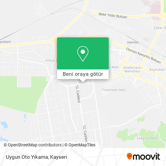 Uygun Oto Yıkama harita