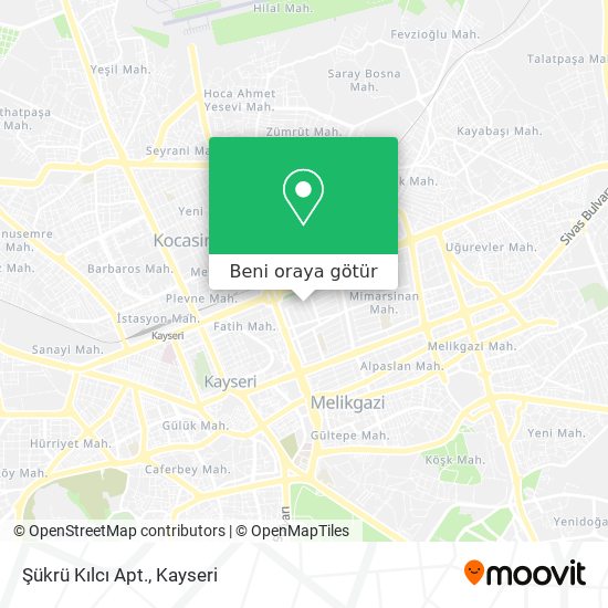 Şükrü Kılcı Apt. harita