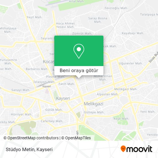Stüdyo Metin harita