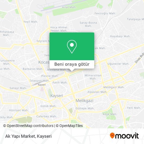 Ak Yapı Market harita