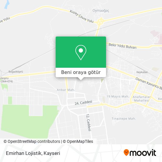Emirhan Lojistik harita
