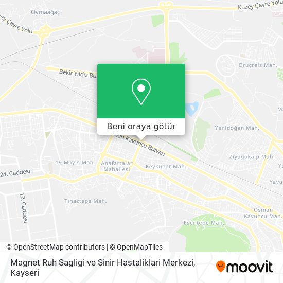 Magnet Ruh Sagligi ve Sinir Hastaliklari Merkezi harita