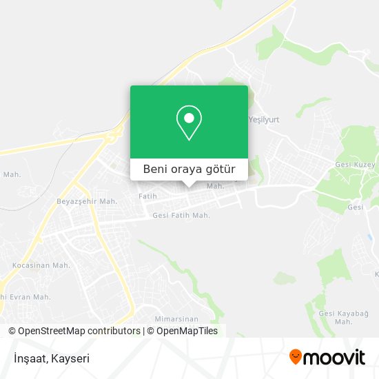 İnşaat harita