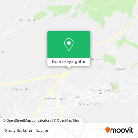 Saray Şarküteri harita