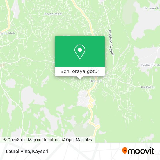 Laurel Vına harita