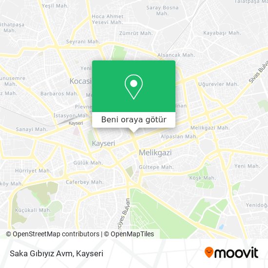 Saka Gıbıyız Avm harita