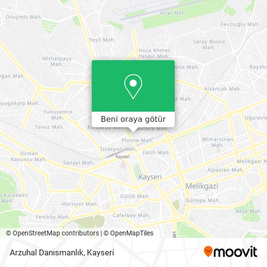 Arzuhal Danısmanlık harita