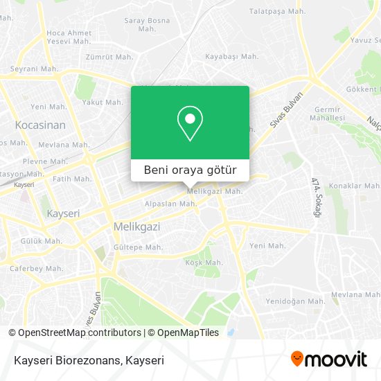 Kayseri Biorezonans harita