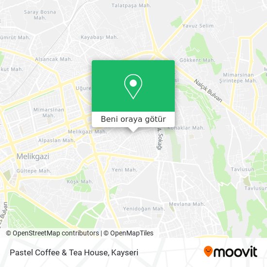 Pastel Coffee & Tea House harita