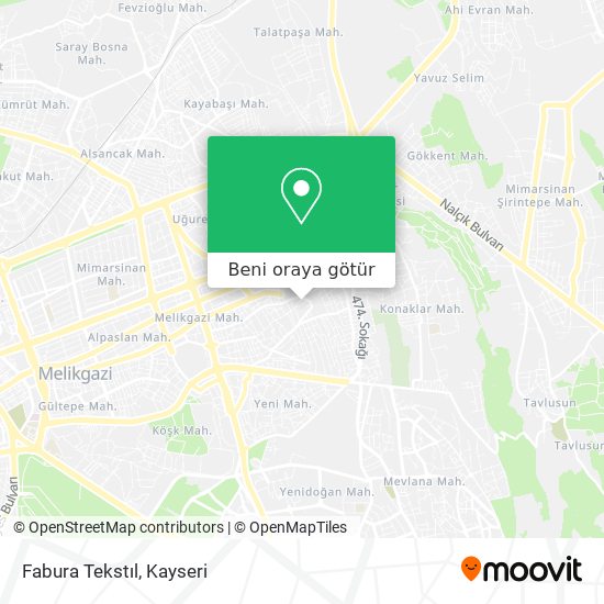 Fabura Tekstıl harita