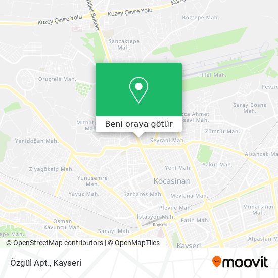 Özgül Apt. harita