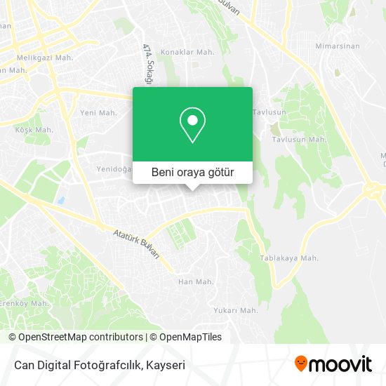 Can Digital Fotoğrafcılık harita
