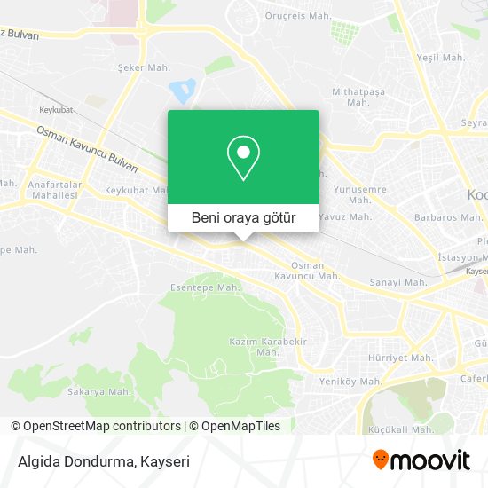 Algida Dondurma harita