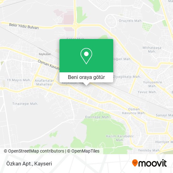 Özkan Apt. harita