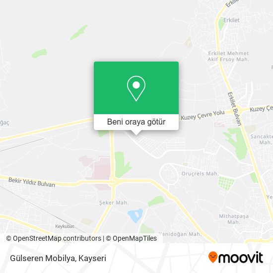 Gülseren Mobilya harita