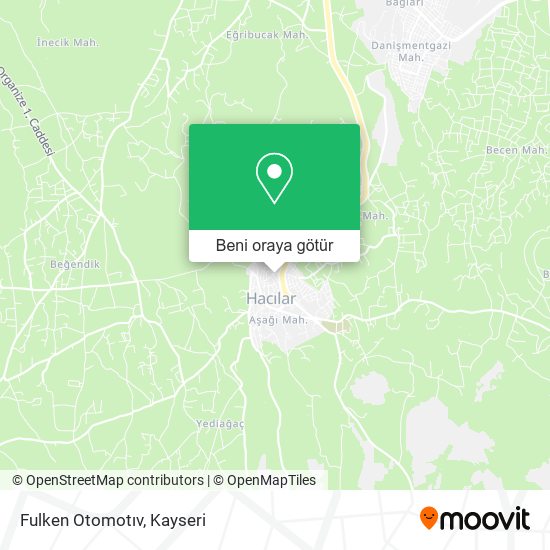 Fulken Otomotıv harita