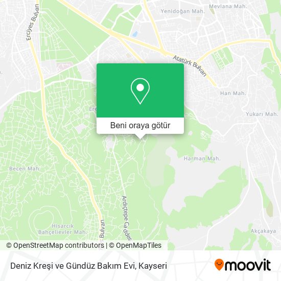 Deniz Kreşi ve Gündüz Bakım Evi harita