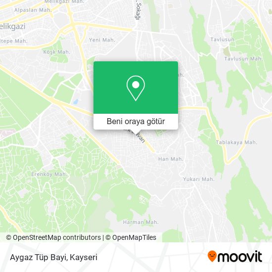 Aygaz Tüp Bayi harita
