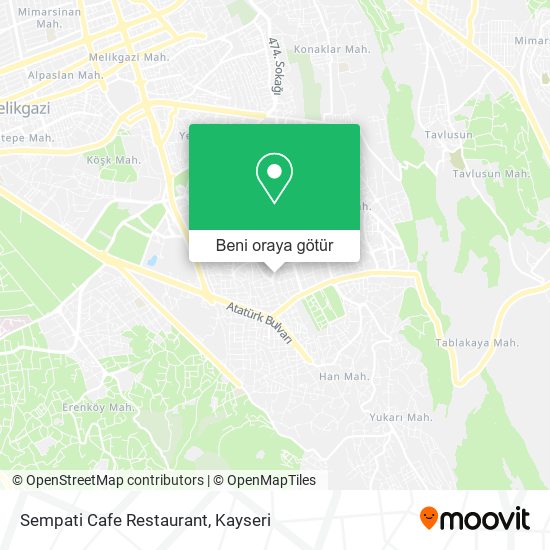 Sempati Cafe Restaurant harita