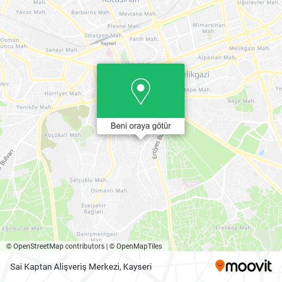 Sai Kaptan Alişveriş Merkezi harita