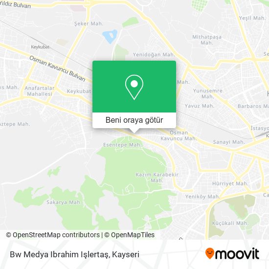 Bw Medya Ibrahim Işlertaş harita