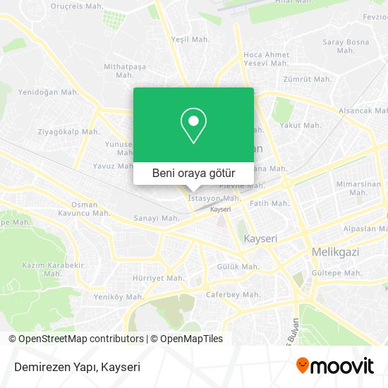 Demirezen Yapı harita