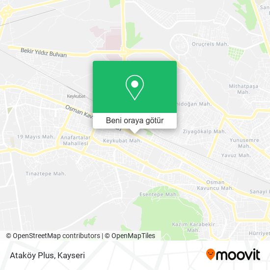 Ataköy Plus harita