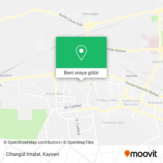Cihangül Imalat harita