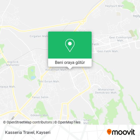 Kasseria Travel harita