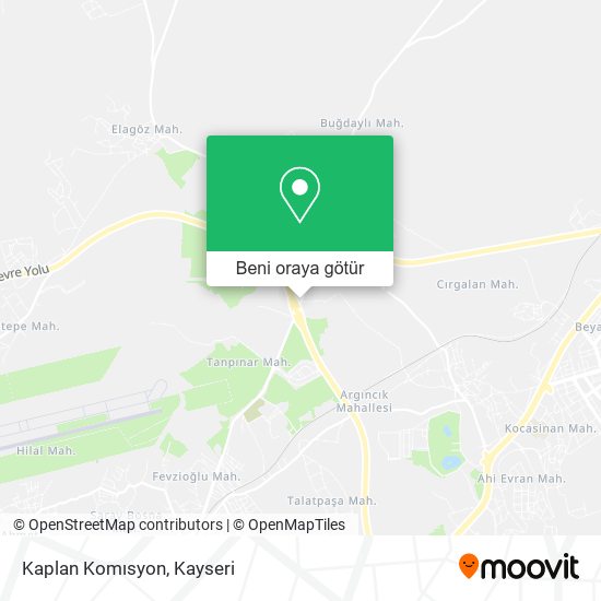 Kaplan Komısyon harita