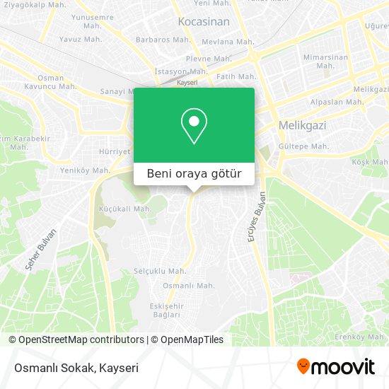 Osmanlı Sokak harita