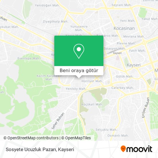 Sosyete Ucuzluk Pazarı harita