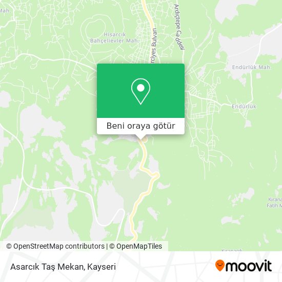 Asarcık Taş Mekan harita