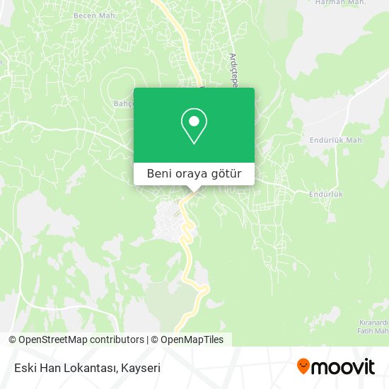Eski Han Lokantası harita
