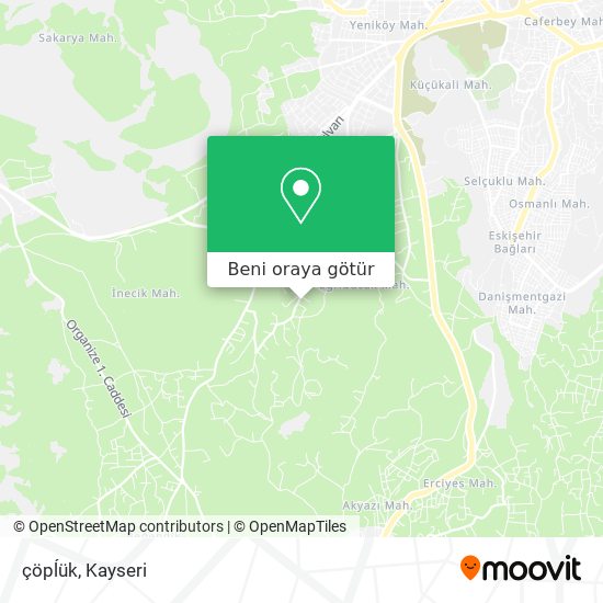 çöpĺük harita