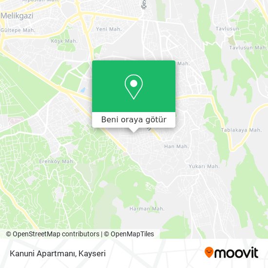 Kanuni Apartmanı harita