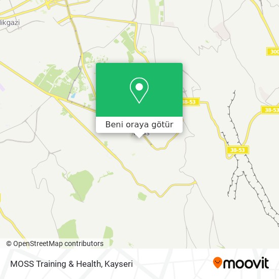 MOSS Training & Health harita