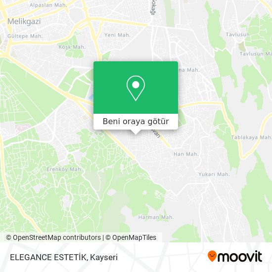 ELEGANCE ESTETİK harita