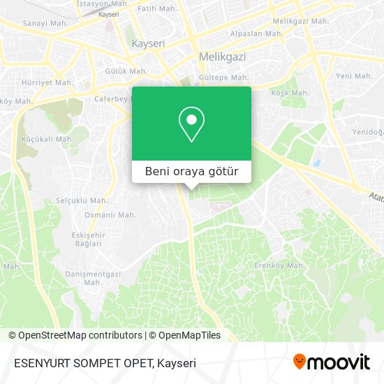 ESENYURT SOMPET OPET harita