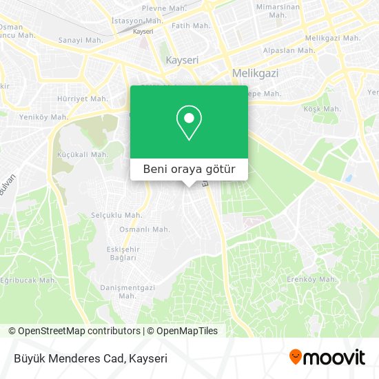 Büyük Menderes Cad harita